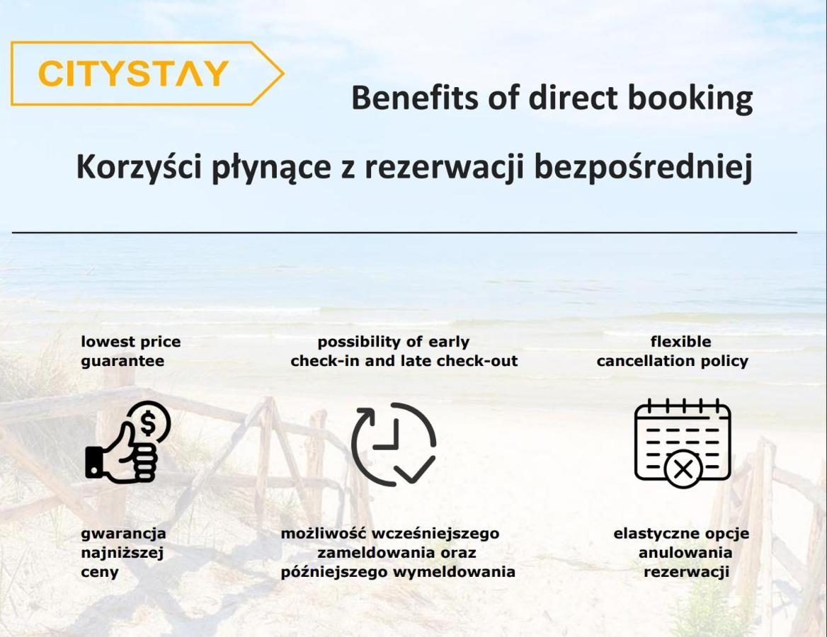 Citystay Grunwaldzka Studio Gdansk Apartment מראה חיצוני תמונה